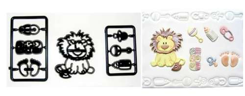 Baby Lion Set Patchwork Cutter - Click Image to Close